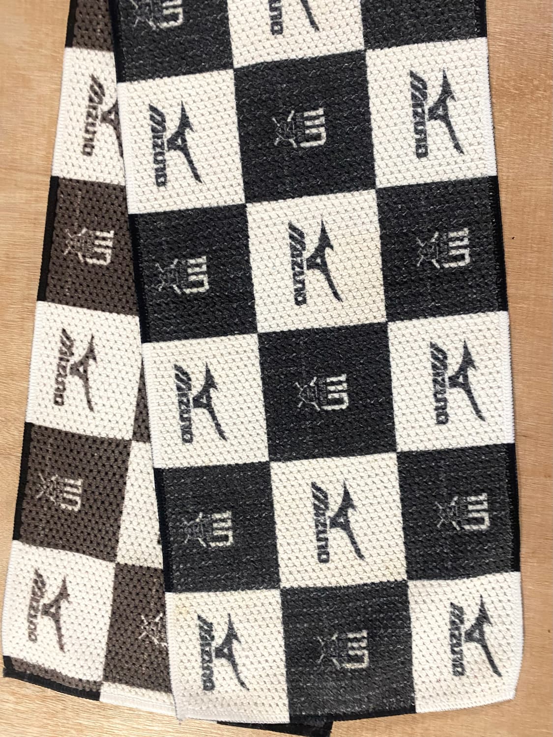 MIZUNO checker board muffler 체커보드 머플러 상품이미지2