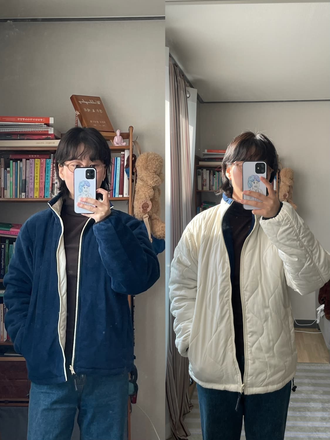 리버서블 패딩 / 후리스 상품이미지1