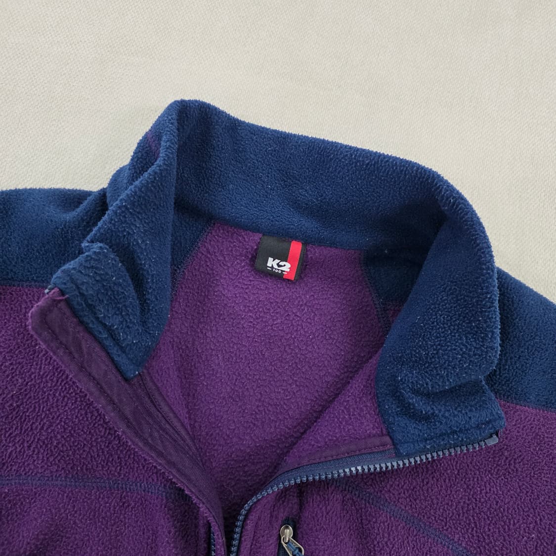 100 K2 후리스 집업 자켓 0225J 상품이미지3