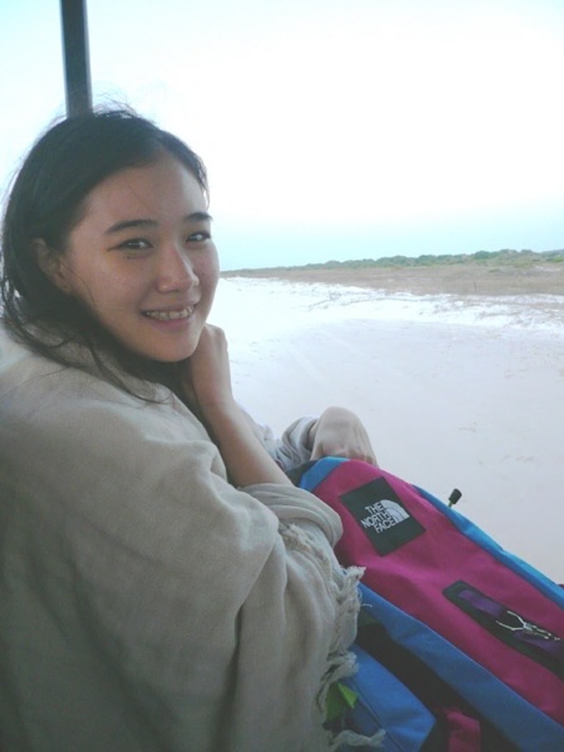 아오이유우 노스페이스 핫샷 멀티컬러 백팩 상품이미지6