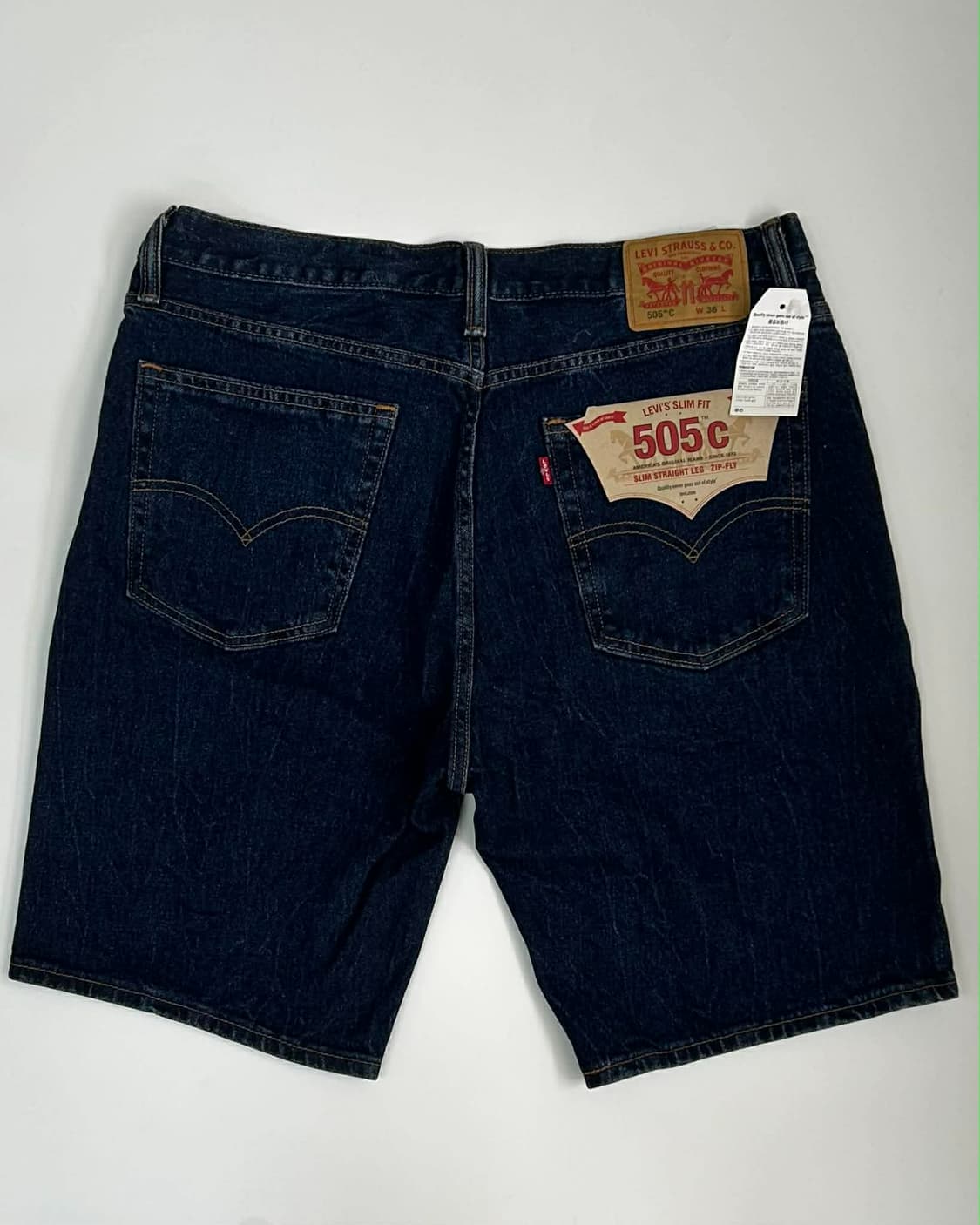[36] 리바이스 데드스탁 505 데님 쇼츠 반바지 버뮤다 상품이미지2