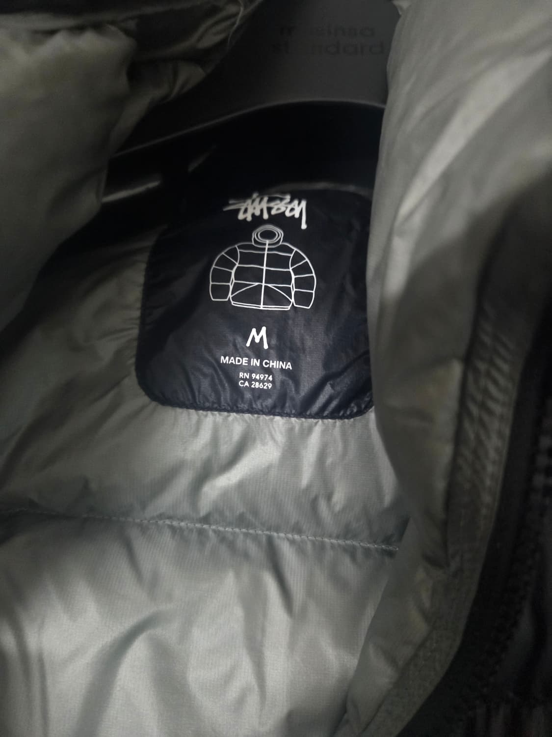 스투시 마이크로 립스탑 패딩 M 팝니다 상품이미지2