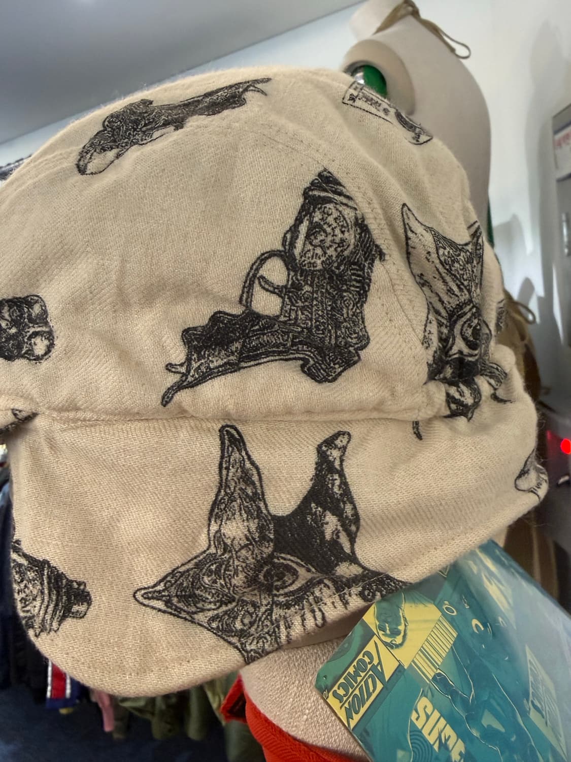 Lcbx x 白宰仲 kaori earflap cap (Hand made) 상품이미지3