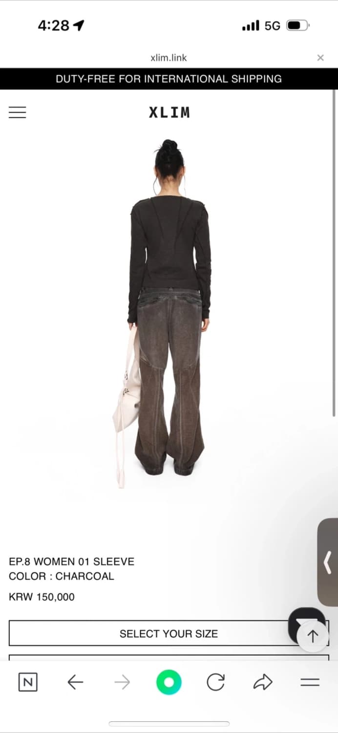 Xlim ep.8 women 01 sleeve 상품이미지3