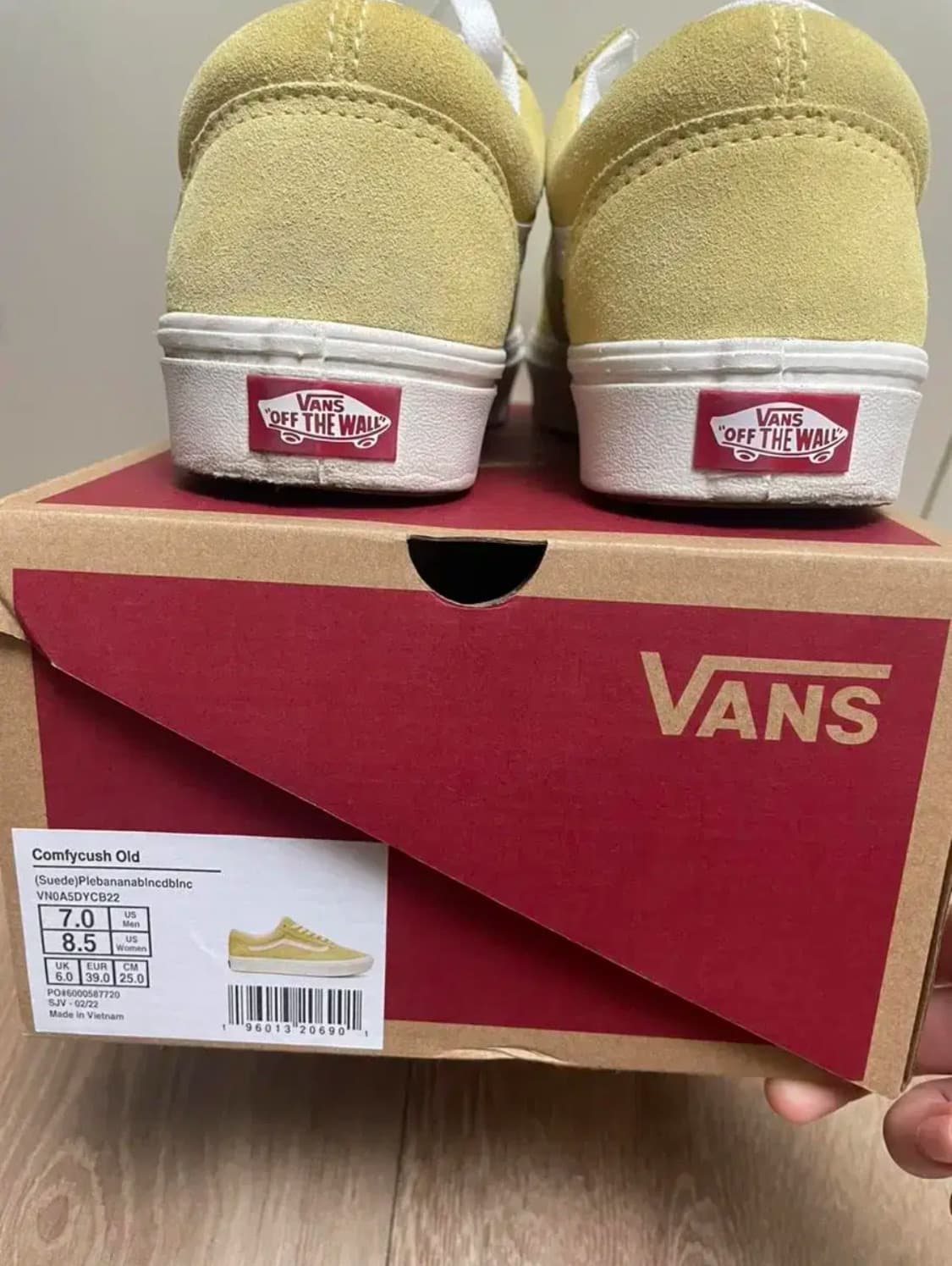 반스 컴피쿠시 올드스쿨 바나나 250 상품이미지4