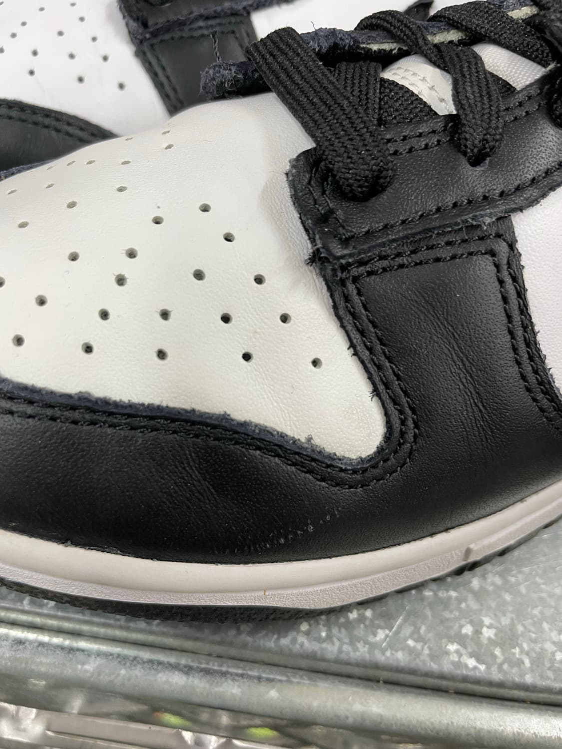 나이키 덩크 로우 레트로 블랙 260 상품이미지7