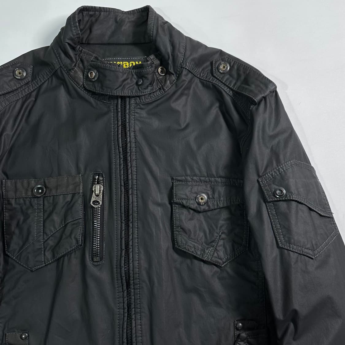 VTG 블랙 바이커 자켓  상품이미지3