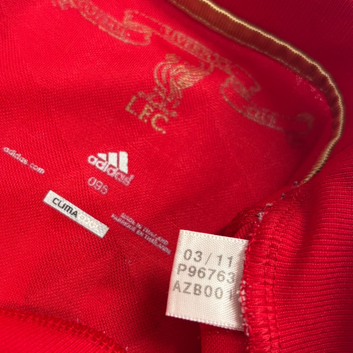 아디다스 10 12 리버풀 홈 제라드 유니폼 상품이미지7