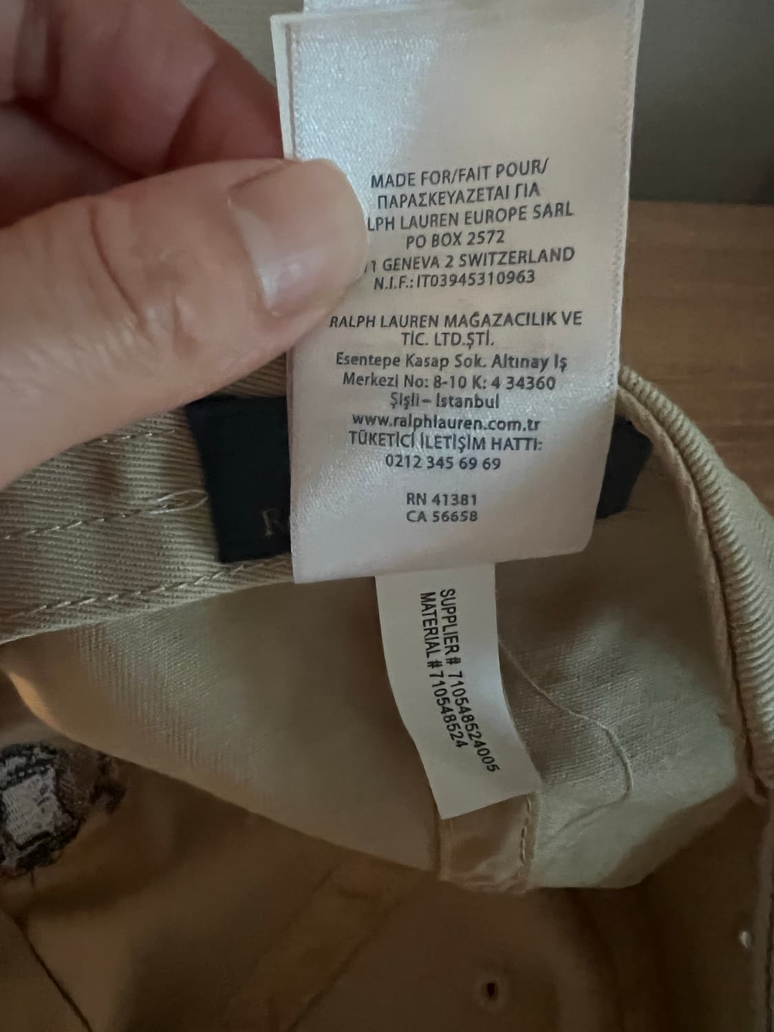 폴로 베어 자수 볼캡 상품이미지6