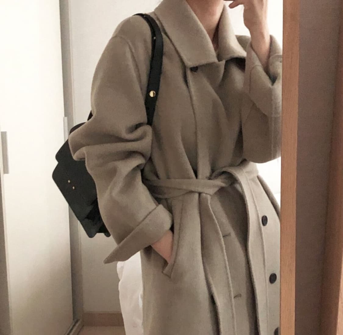 아카이브제이투유(ARCHIVE JTOU) 얼반 더블코트 프리사이즈 새상품 상품이미지3