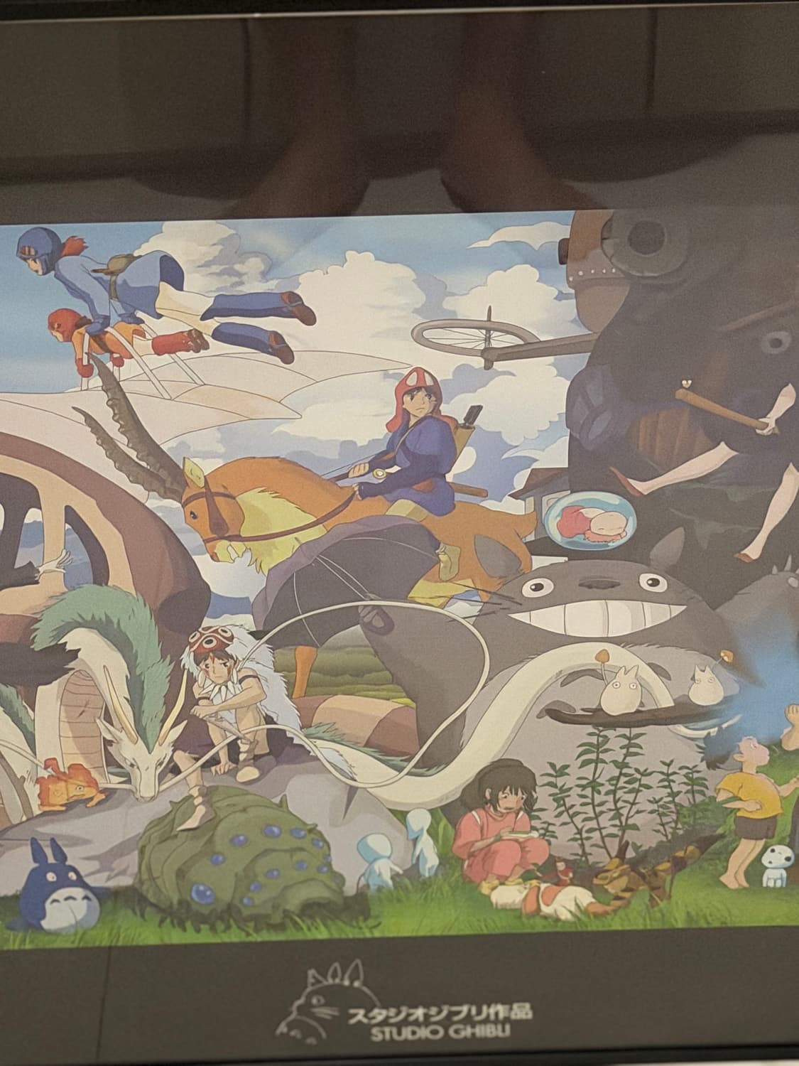 스튜디오 지브리 콜라주 포스터 상품이미지4