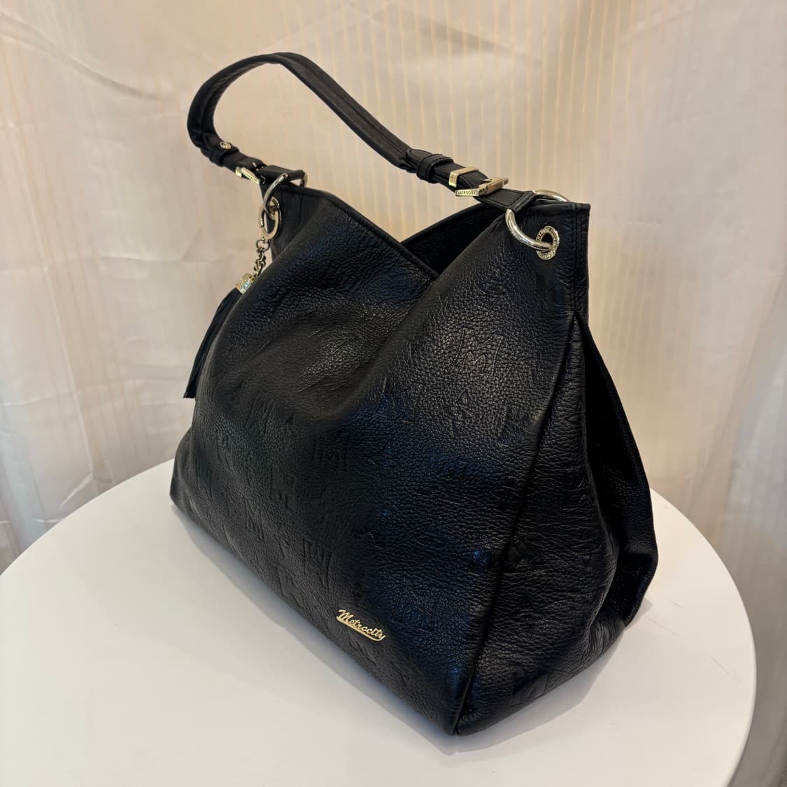 정품 메트로시티 가죽 태슬 토트백    상품이미지4