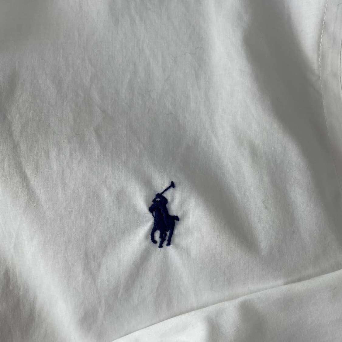 S 폴로 신형 포플린 셔츠 남성 화이트 상품이미지6