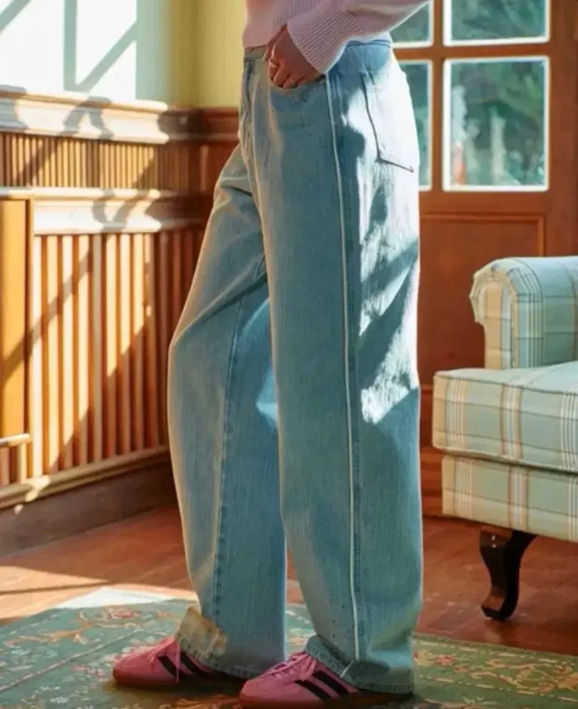 비터셀즈 선샤인 연청 데님 팬츠 상품이미지5