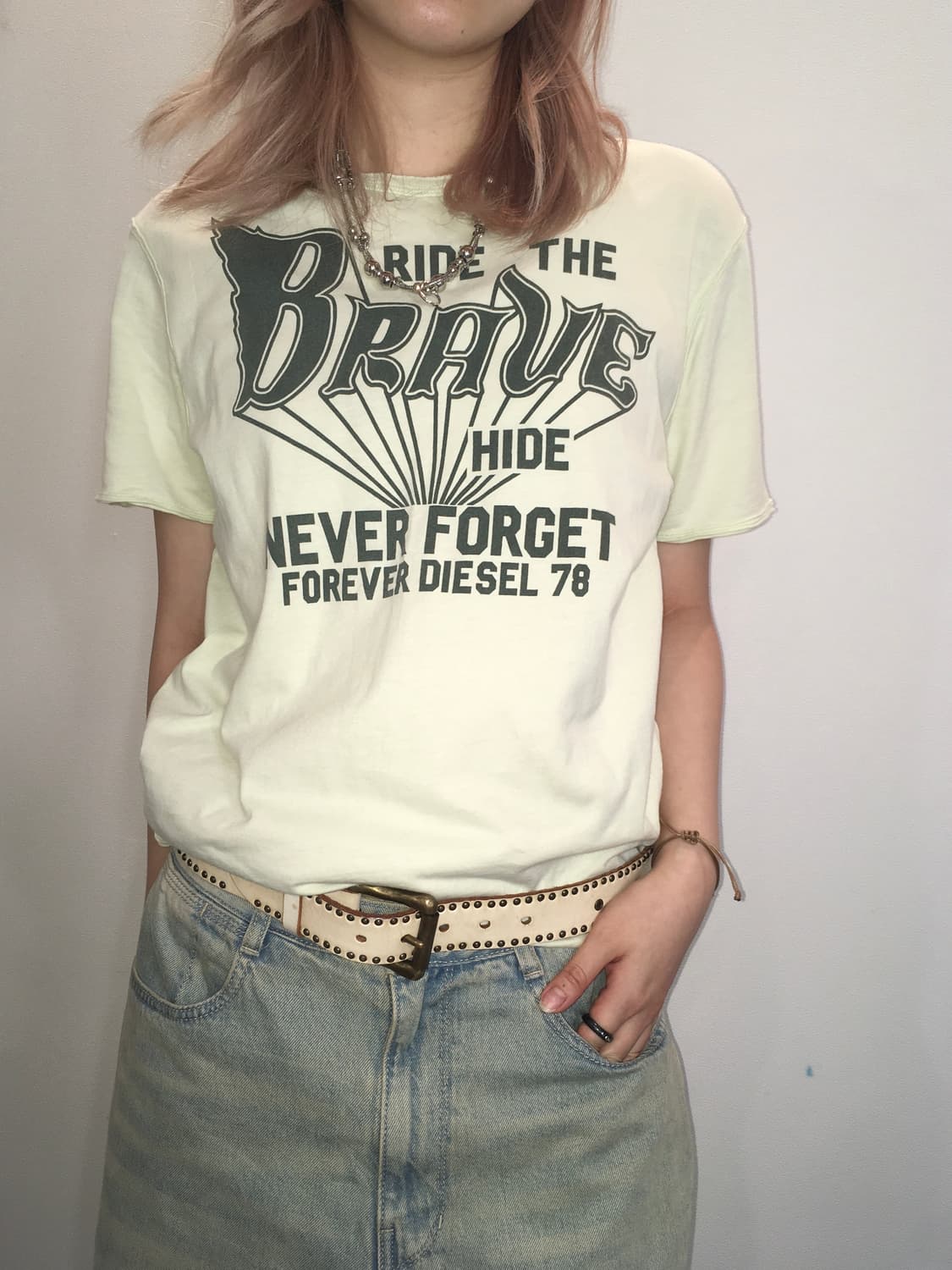Diesel archive printing t shirt 상품이미지2