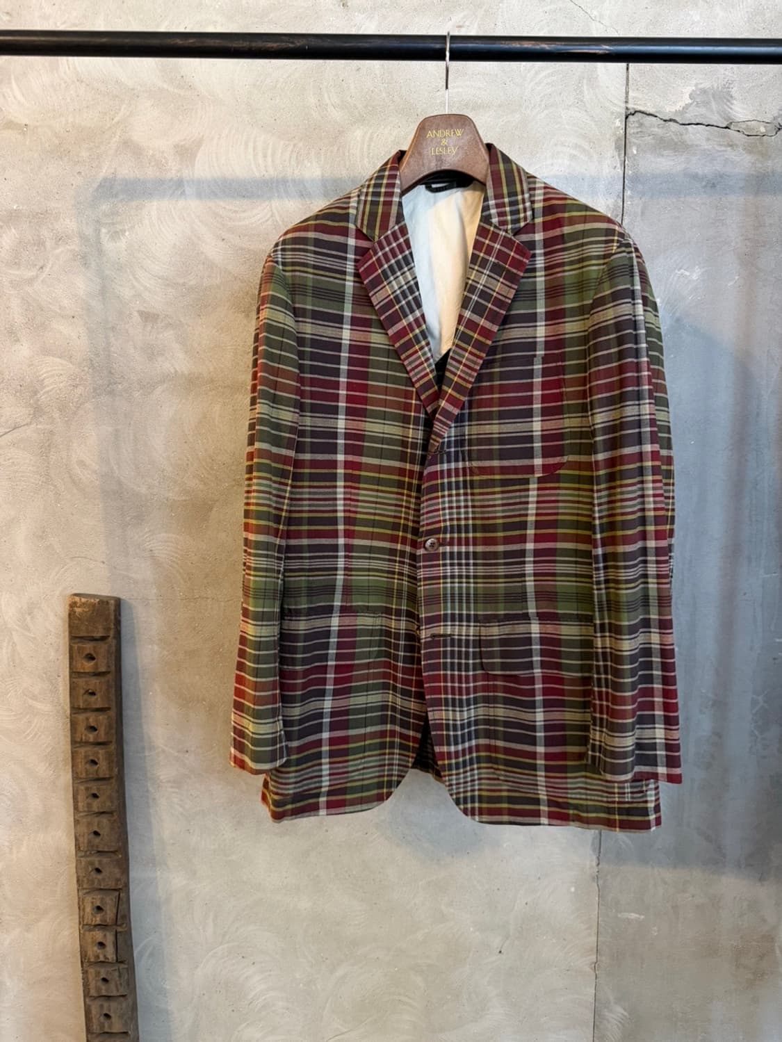 폴로 랄프로렌 마드라스 체크 자켓 100~103 상품이미지8