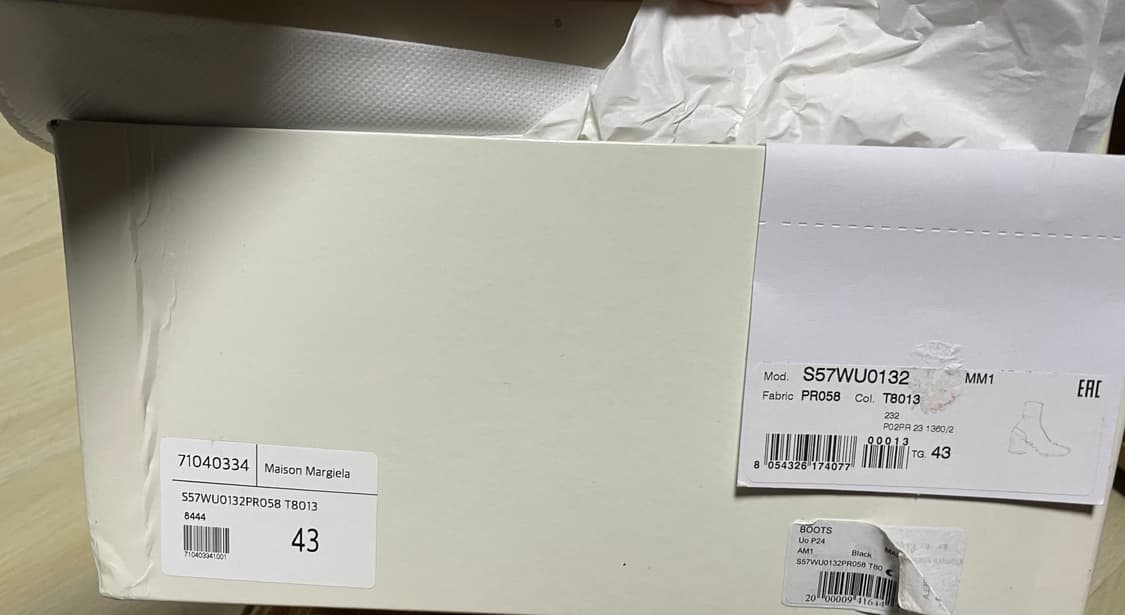 마르지엘라 타비부츠 43 굽5cm 상품이미지6