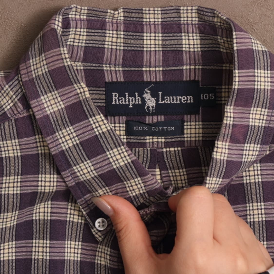 폴로 랄프로렌 코튼 체크 셔츠 A1448 상품이미지3