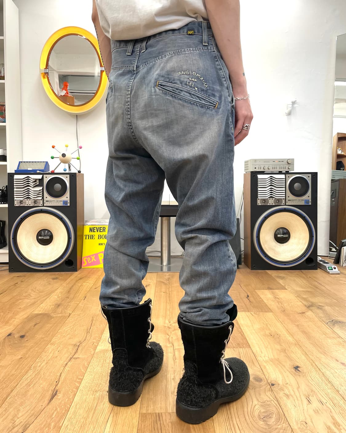 [31] 비비안웨스트우드 x Lee 사루엘 데님 팬츠 상품이미지4