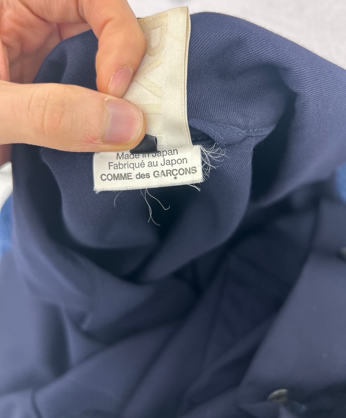 간류 꼼데가르송 코튼 워크 코트 상품이미지5