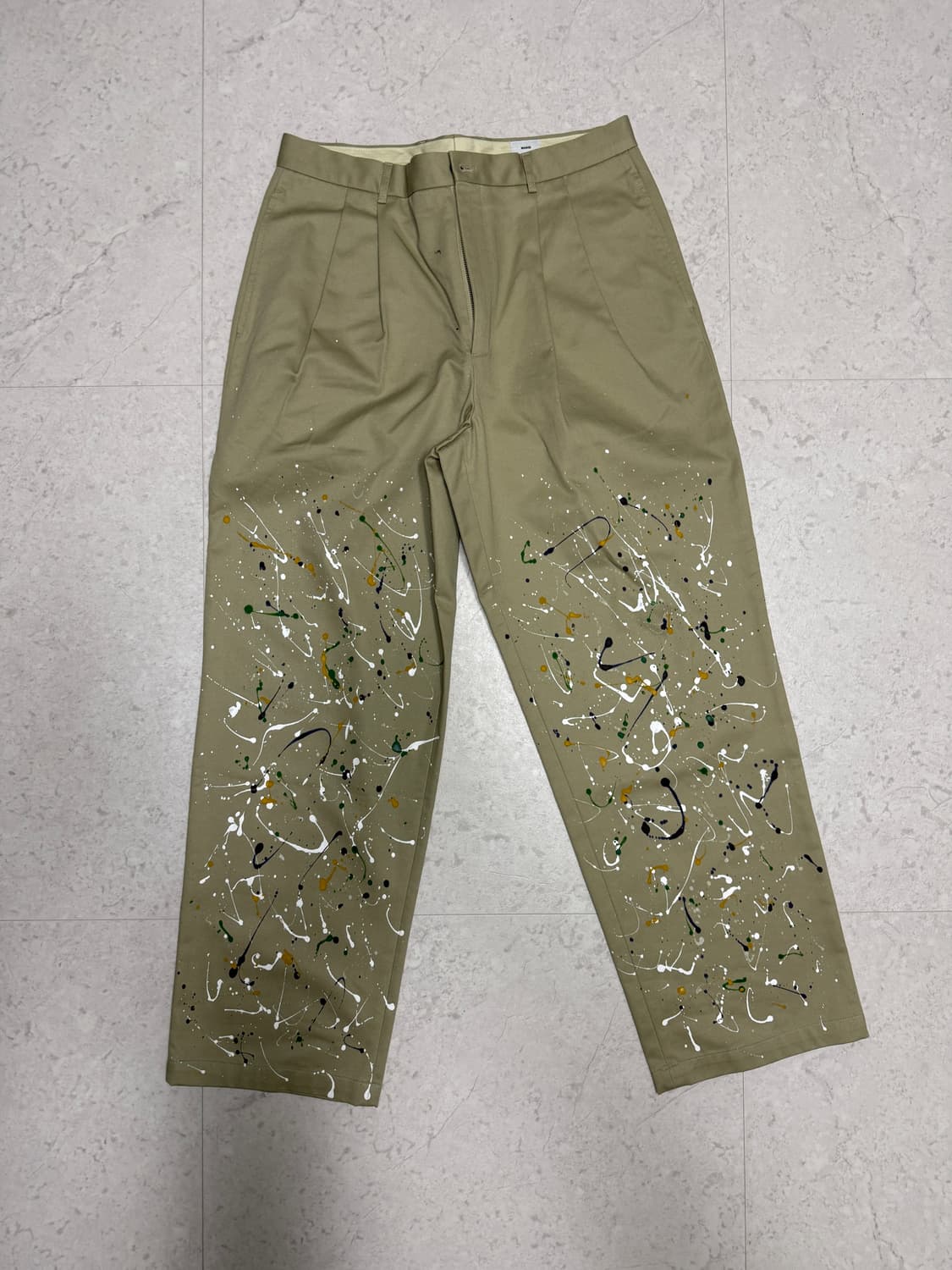 멀티 페인티드 아키택트 팬츠 상품이미지1