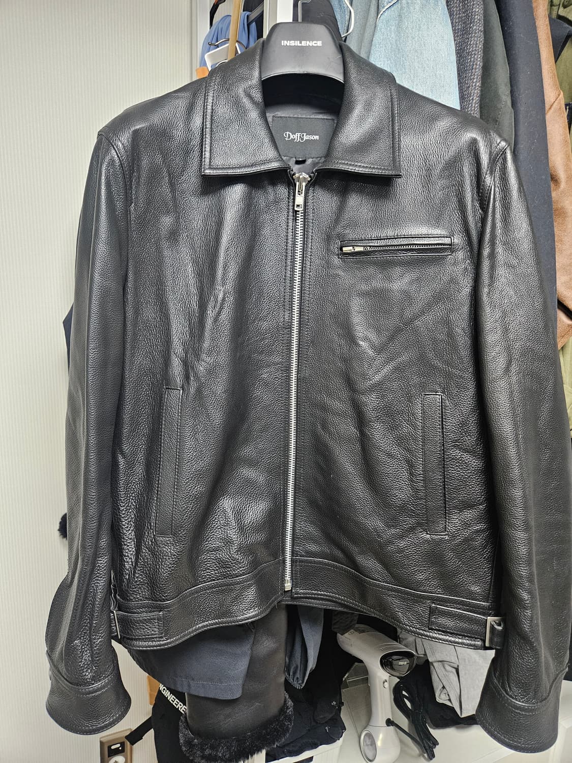 도프제이슨 소가죽 싱글자켓 상품이미지1