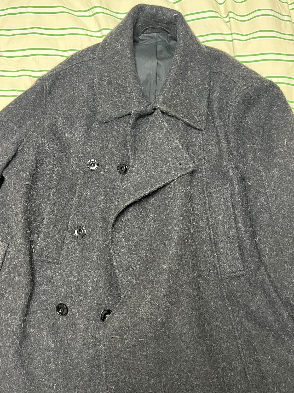 [34] 르메르 24fw 어시메트리컬 배스로브 알파카 코트 상품이미지2