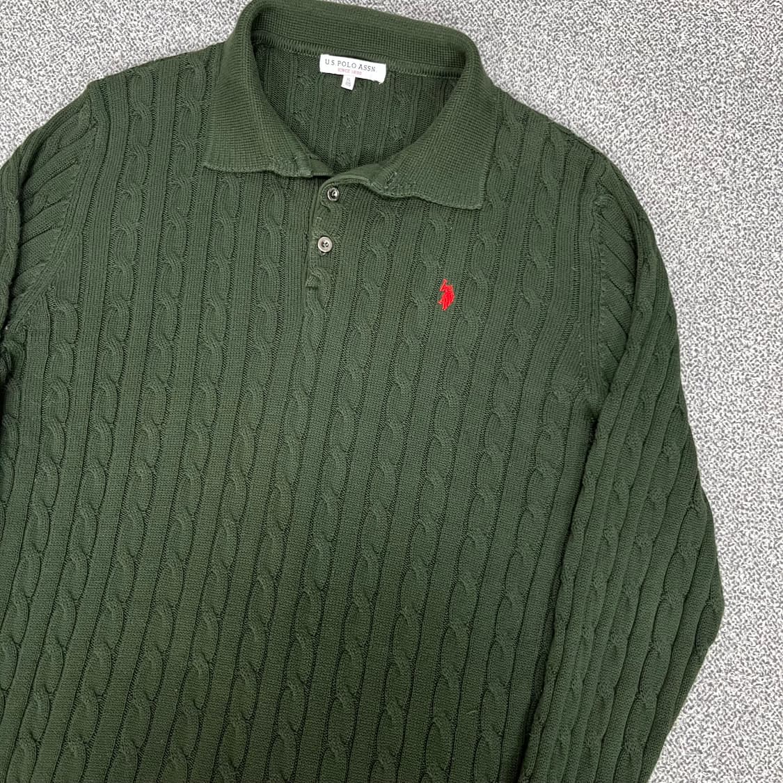 <US 폴로 에센 스웨터 니트> No.1391 상품이미지5