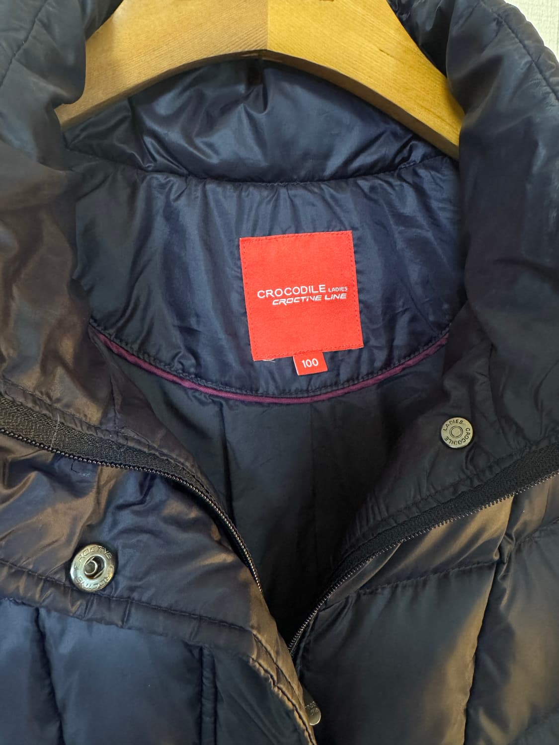 [100]크로커다일 여우모피 구스다운 롱패딩 상품이미지3