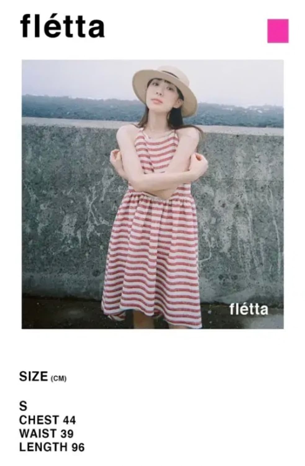 플레따 32번 드레스 블루 상품이미지3