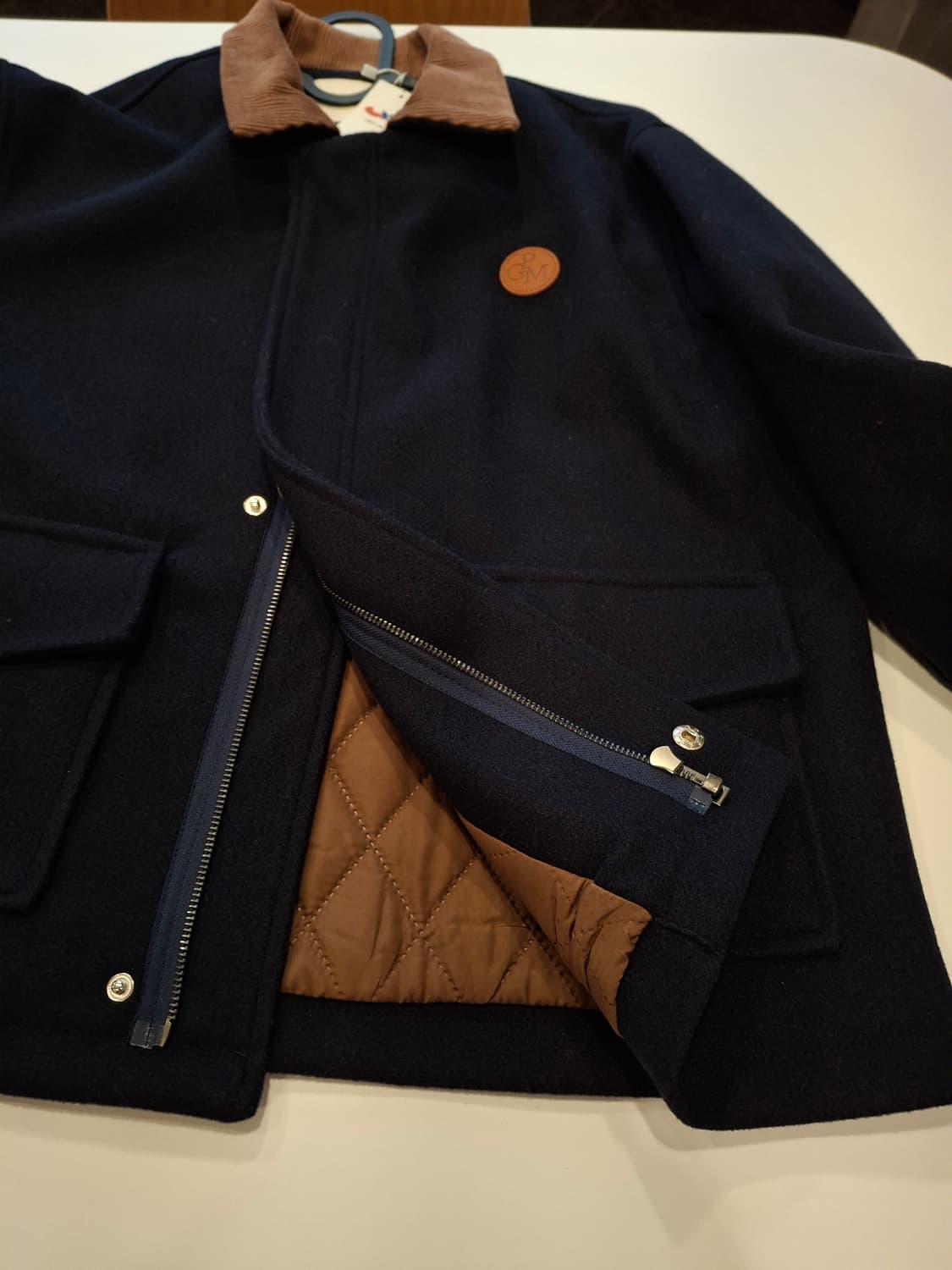 (마지막특가) 피그먼트 모직자켓 새상품 상품이미지9