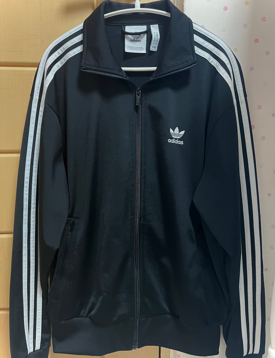 아디다스 파이어버드 져지 트랙탑 자켓 블랙 S 상품이미지1