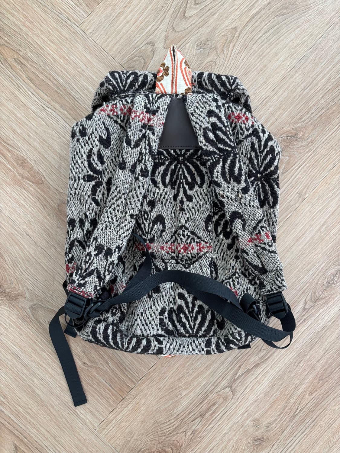 AHCAHCUM 무챠챠 자카드 백팩 상품이미지2