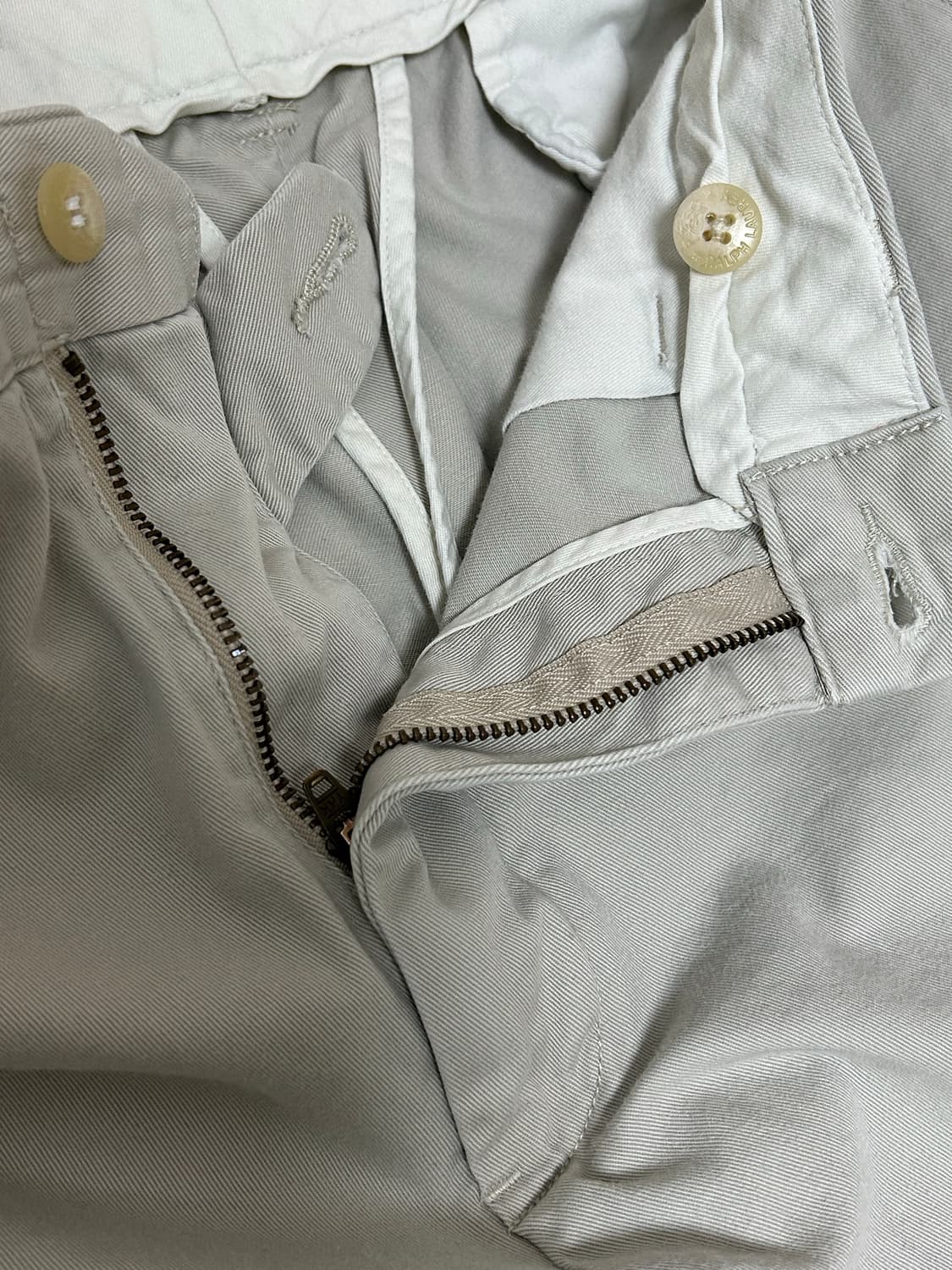 폴로 랄프로렌 아이보리 오리지널 치노팬츠 상품이미지3