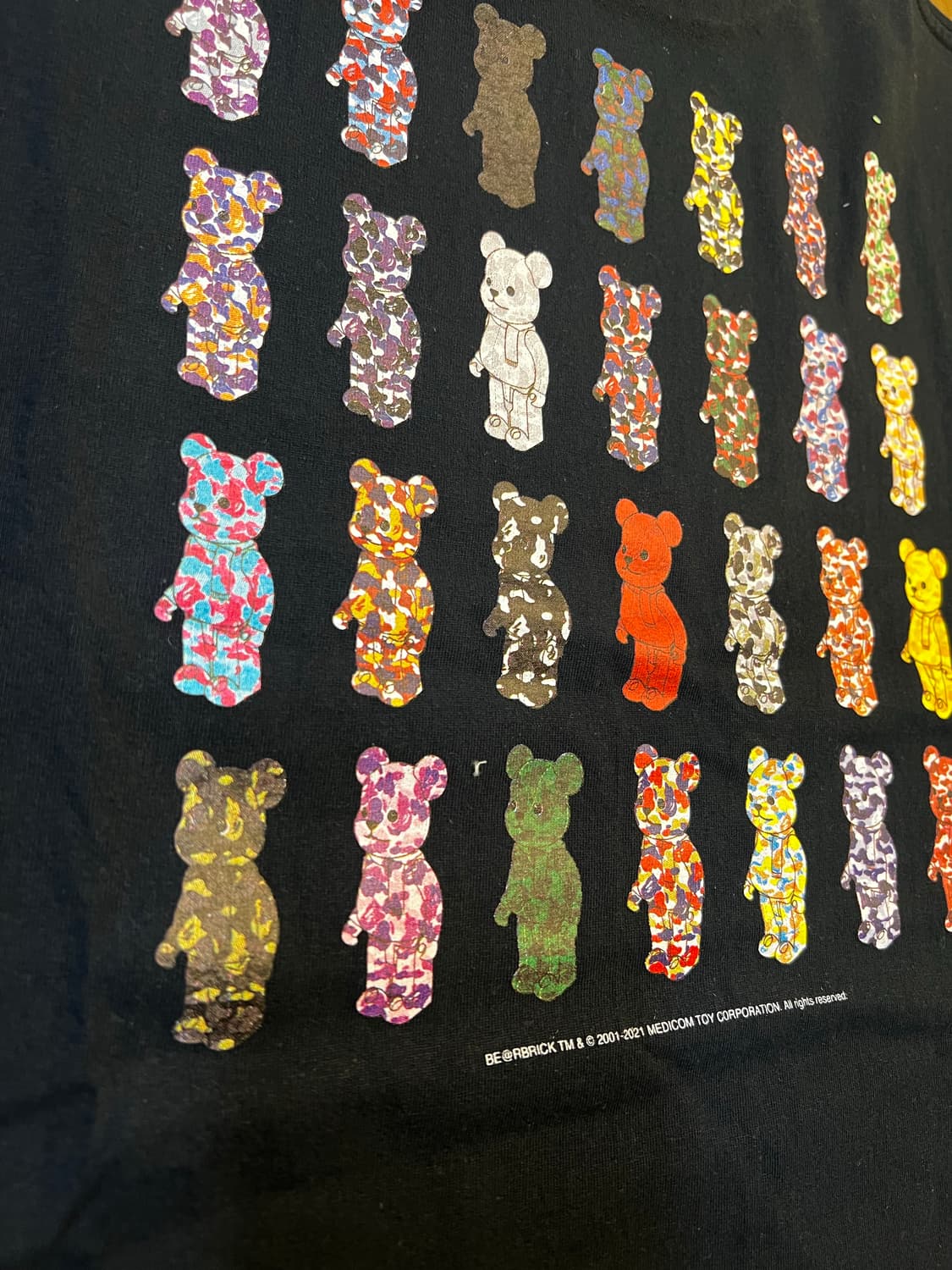 베이프 베어브릭 콜렉미 티셔츠 상품이미지4