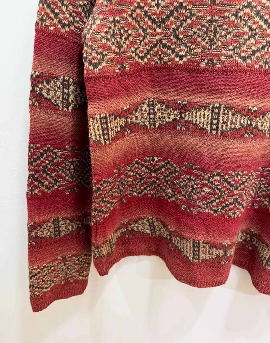 rrl 자카드 라운드 니트   L 상품이미지4