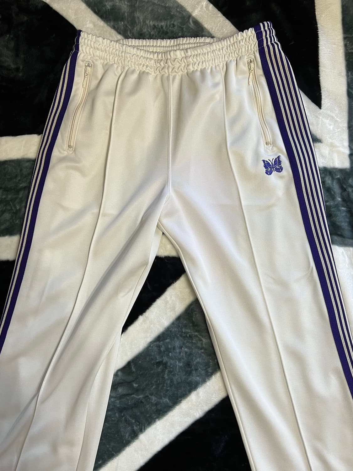 니들스 트랙팬츠 L 아이스 화이트 상품이미지1