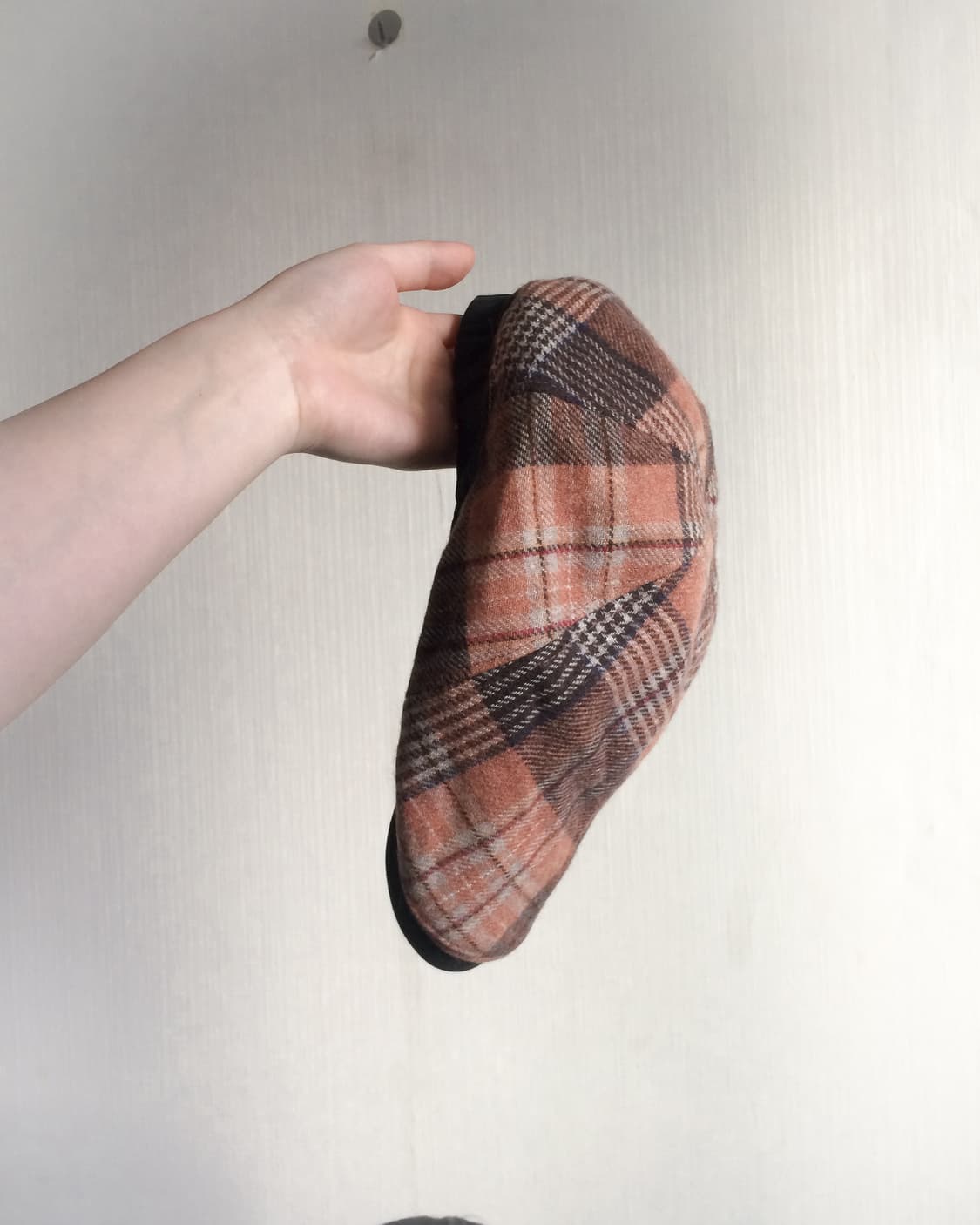  Check pattern hunting cap 상품이미지7