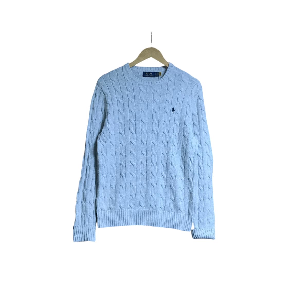 폴로 랄프로렌 큐알 그레이회색 꽈배기 니트) 상품이미지2