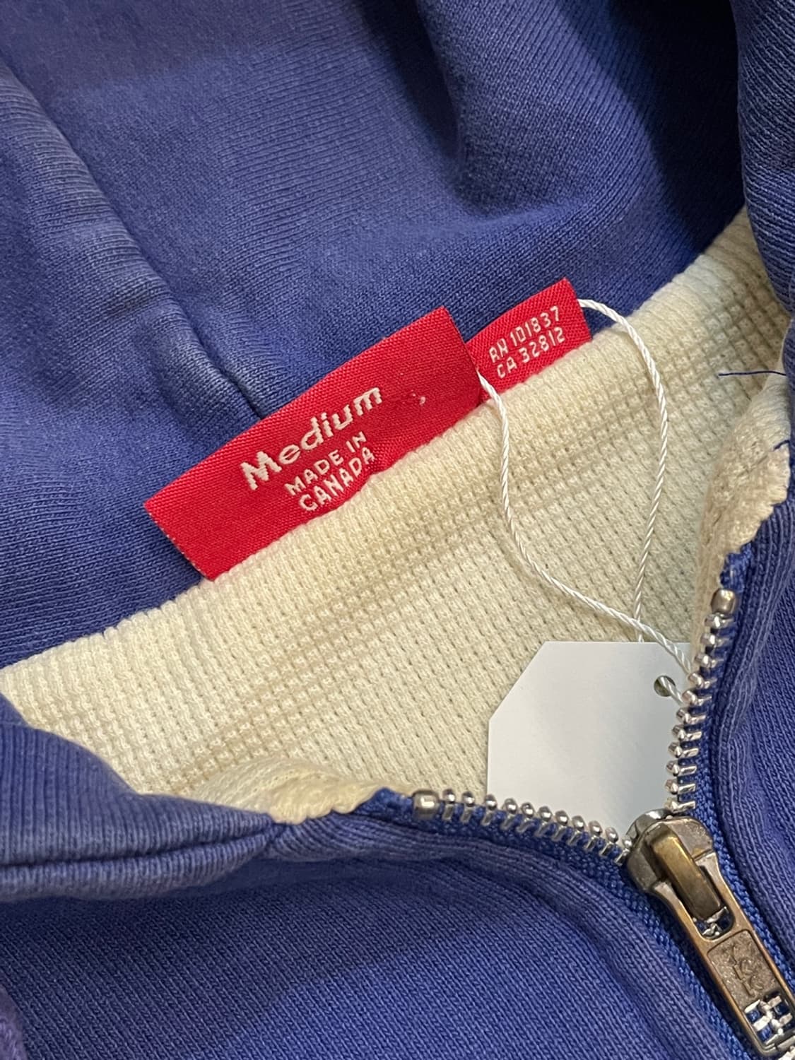 슈프림 아치 로고 써멀 라인드 후드집업  상품이미지8