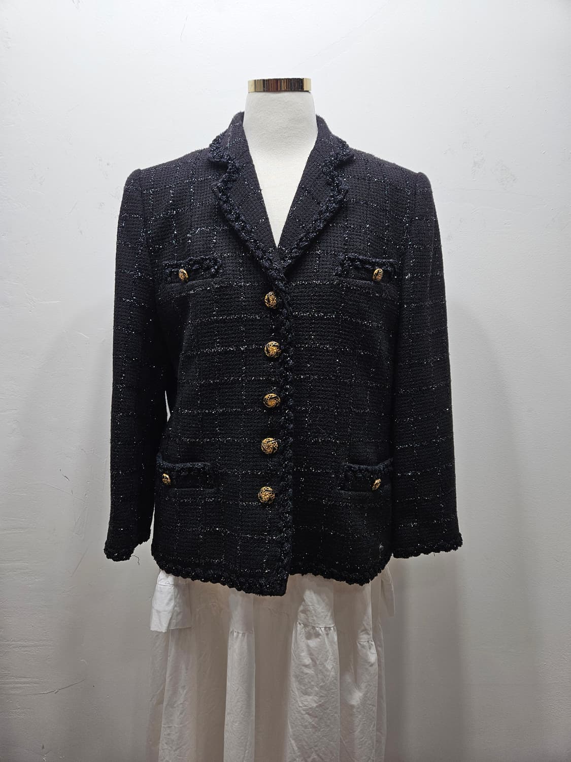 이원재 부티끄 울 트위드 자켓 상품이미지4