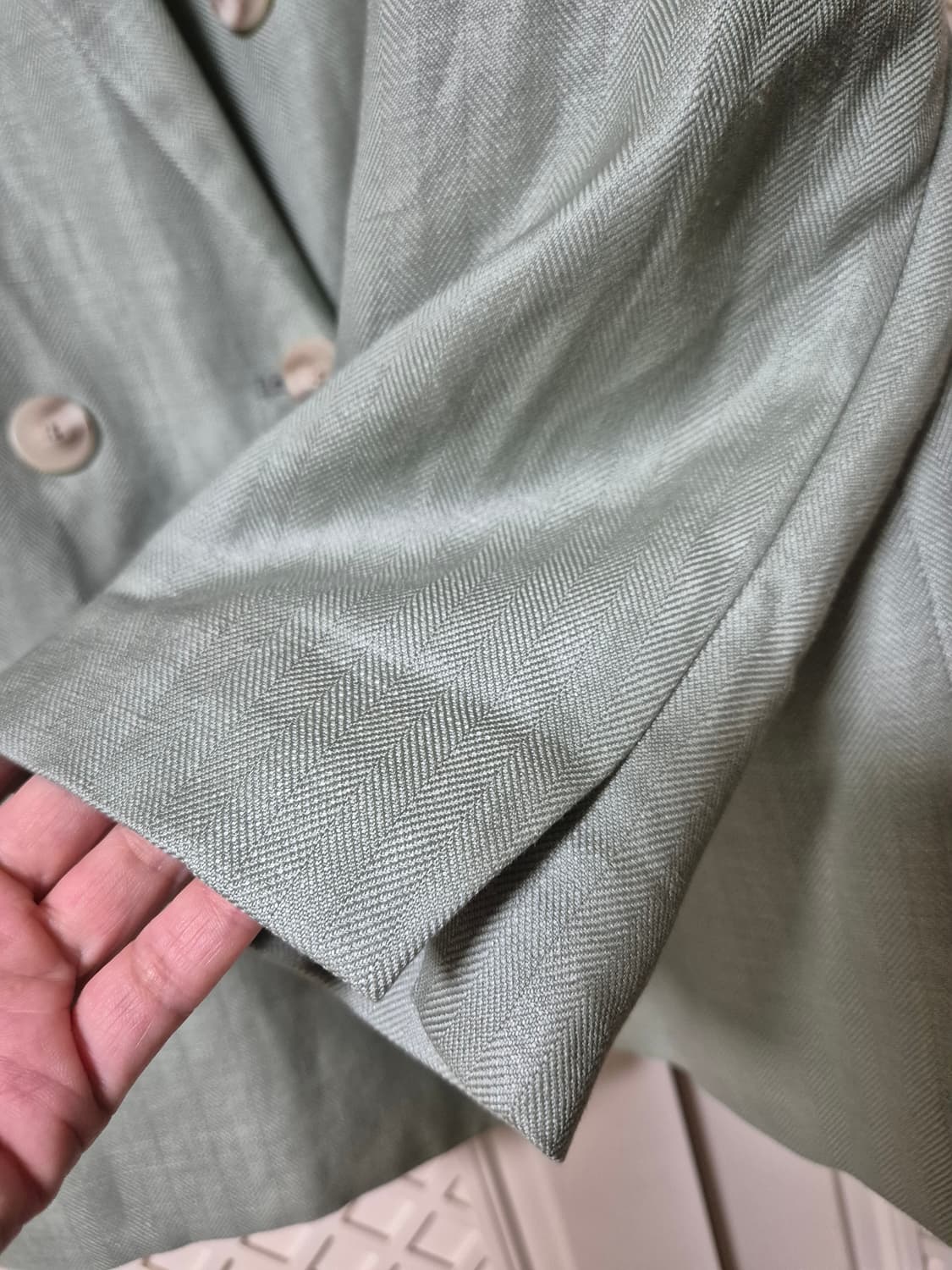 칼 라거펠트 린넨 블랜딩 블레이저 25SS 상품이미지4