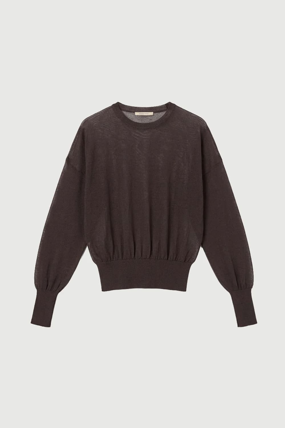 [M]팔로마울 LEDS 오가닉 시어 니트/브라운 상품이미지6