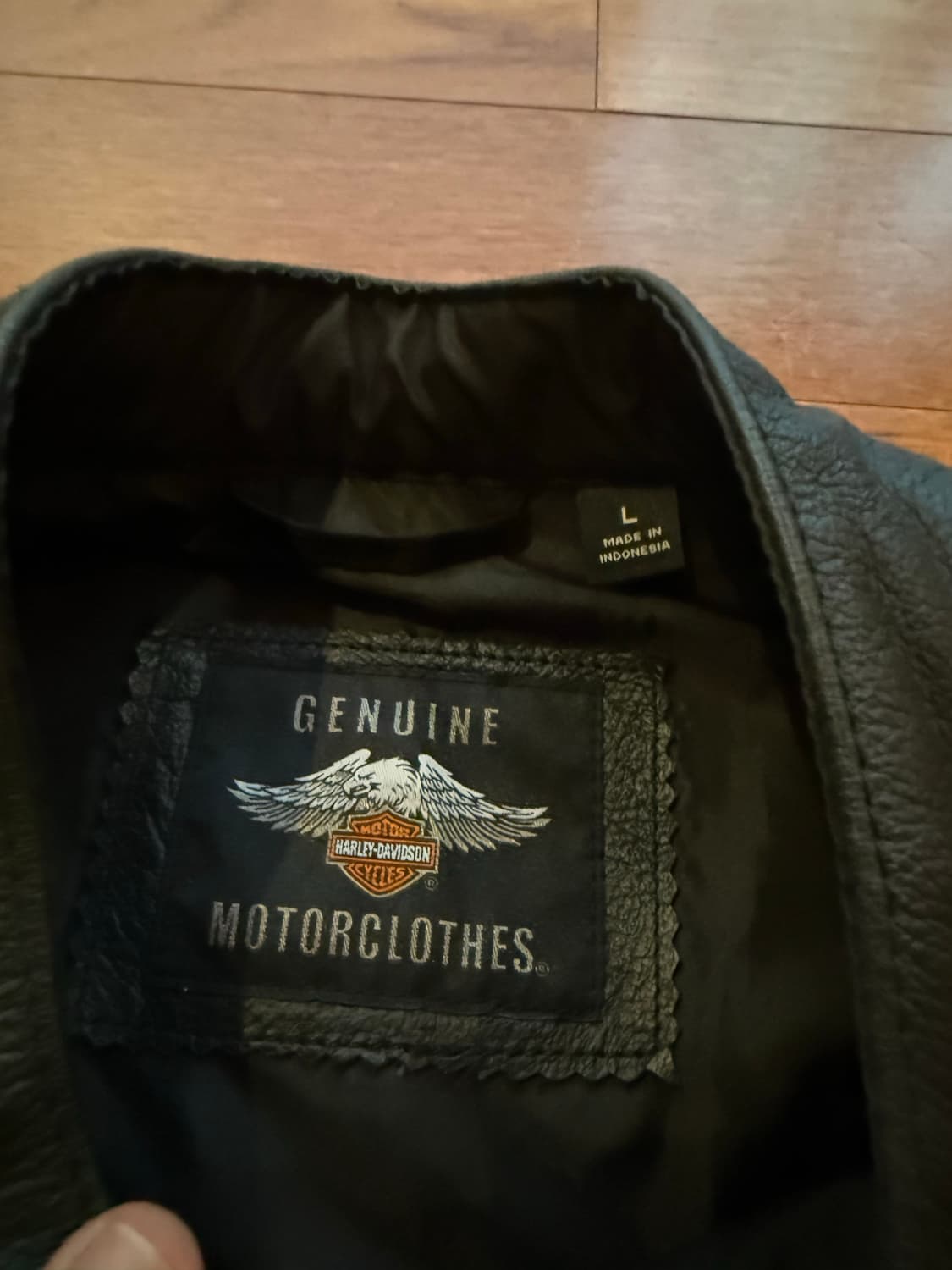 할리데이비슨 소가죽 베스트 상품이미지2