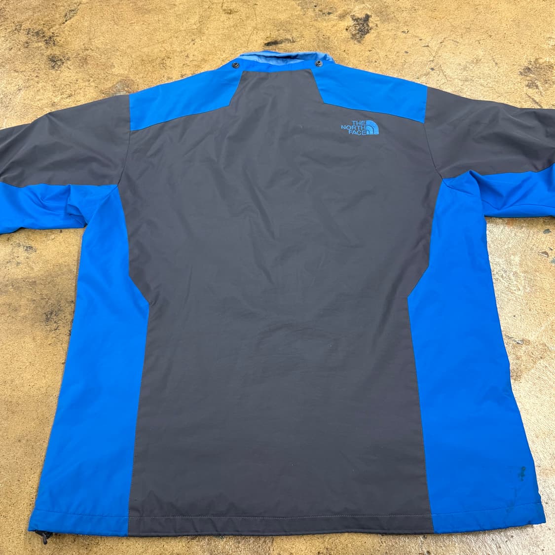 [정품/L] 노스페이스 바람막이 블루 회색 b18 상품이미지4