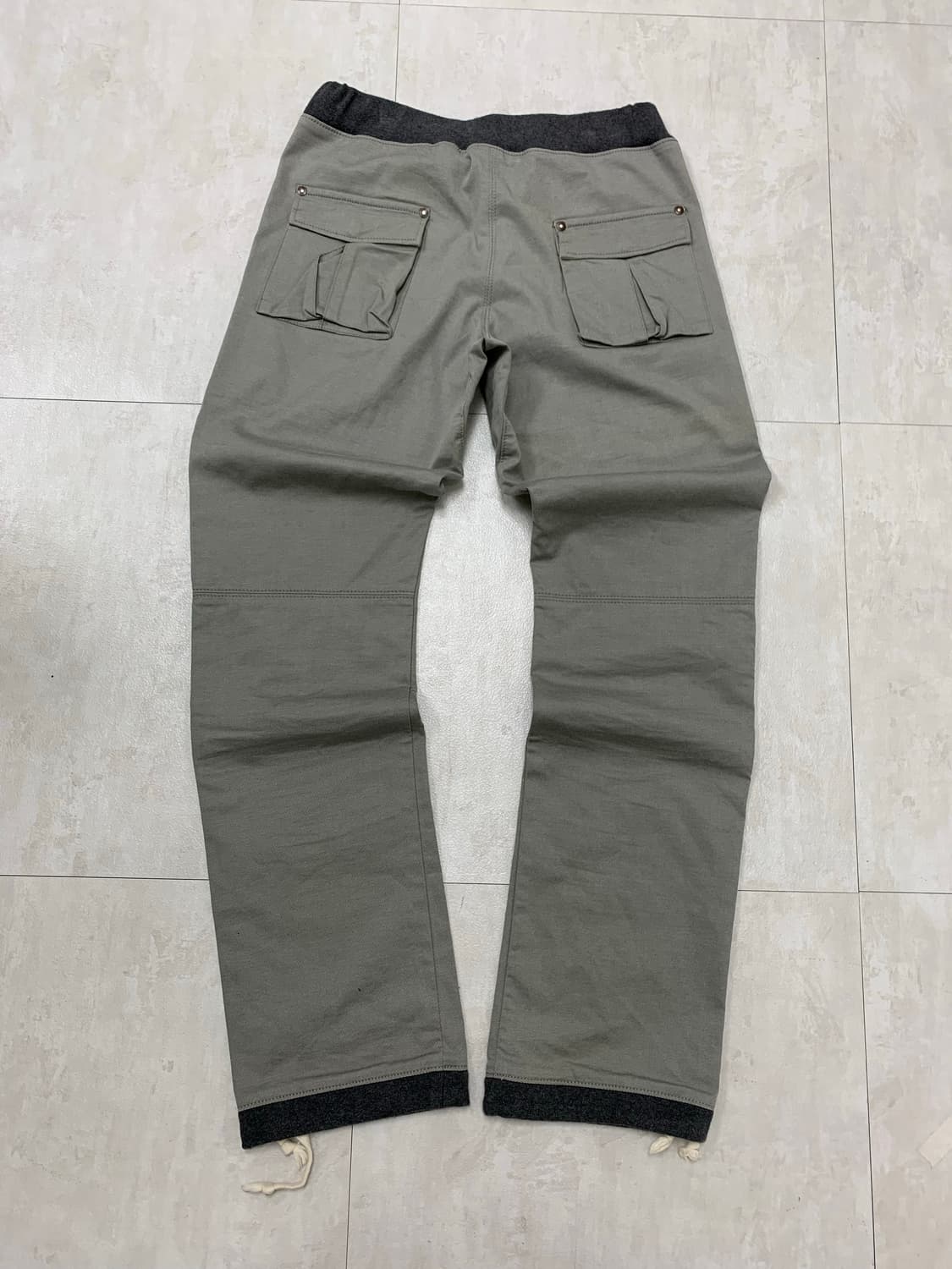 Studio oribe 그레이 코튼 팬츠 #108 상품이미지6