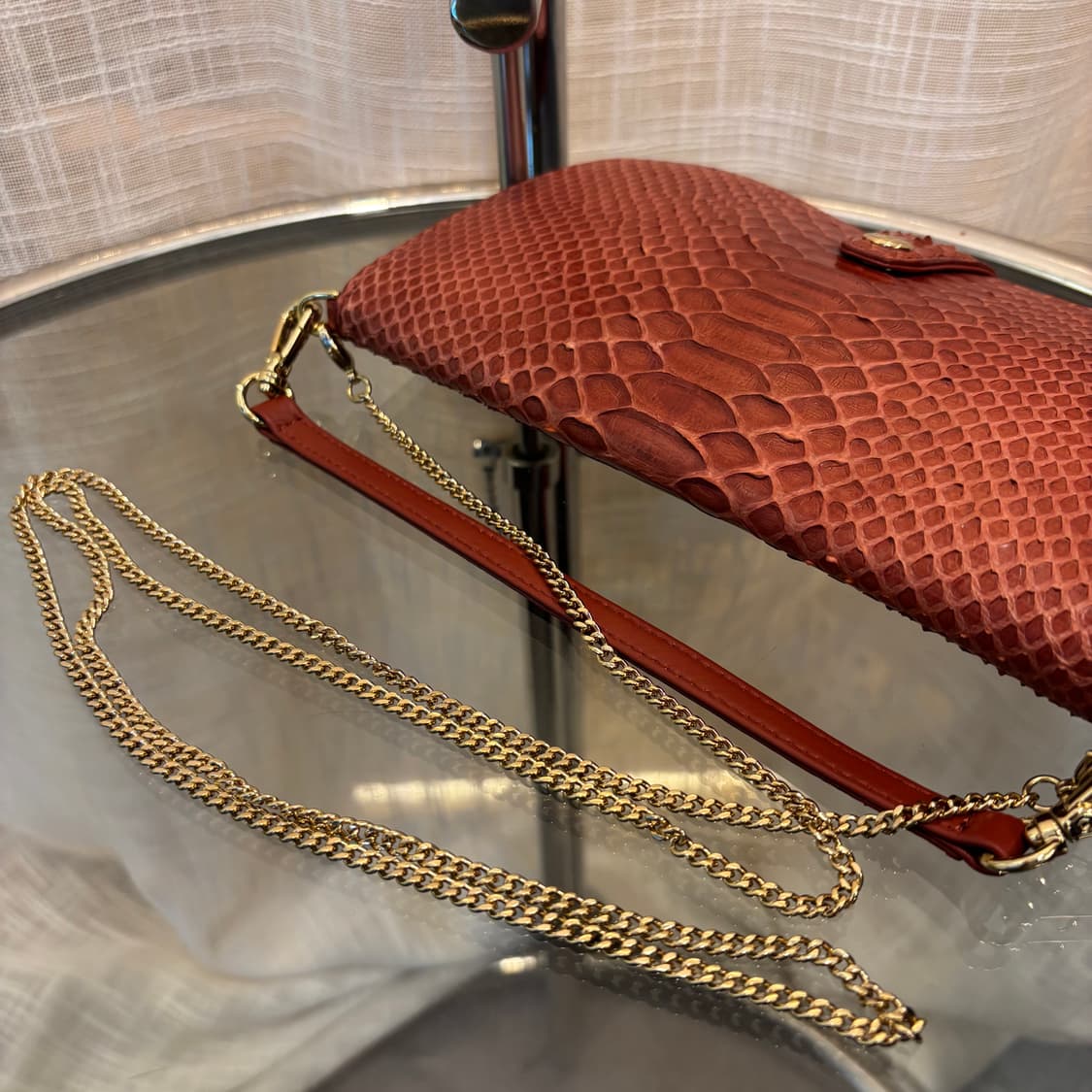 장루이쉐레 뱀피 토트 크로스백    상품이미지7