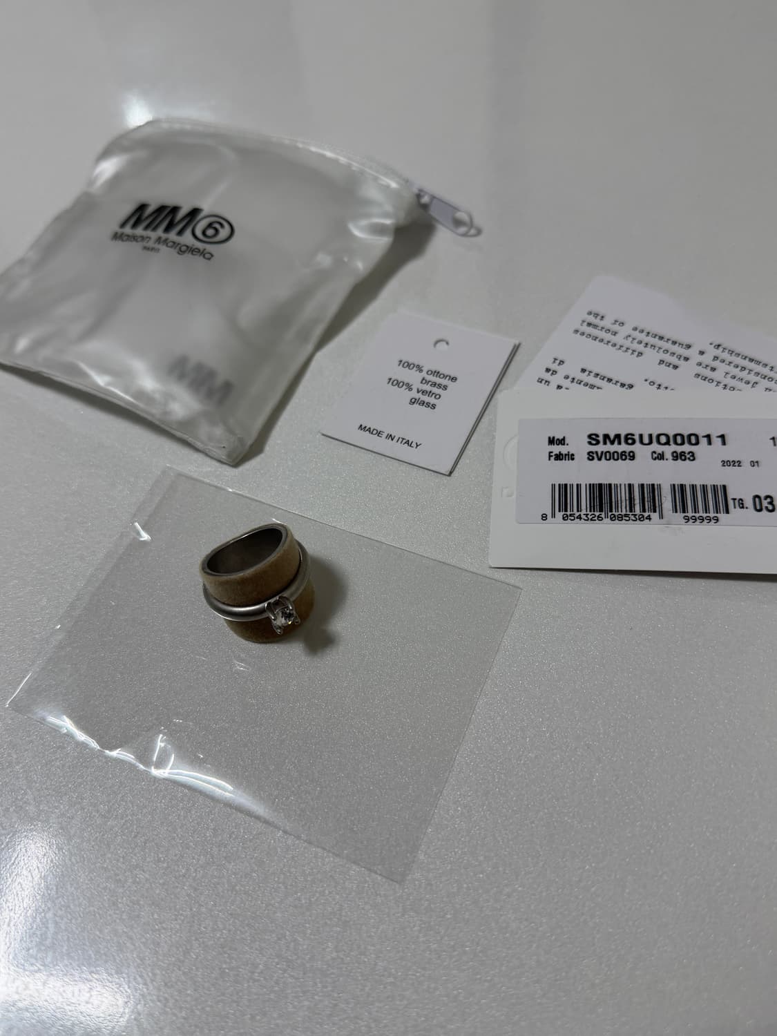 마르지엘라 Bandage 레이어드 실버 링 상품이미지3