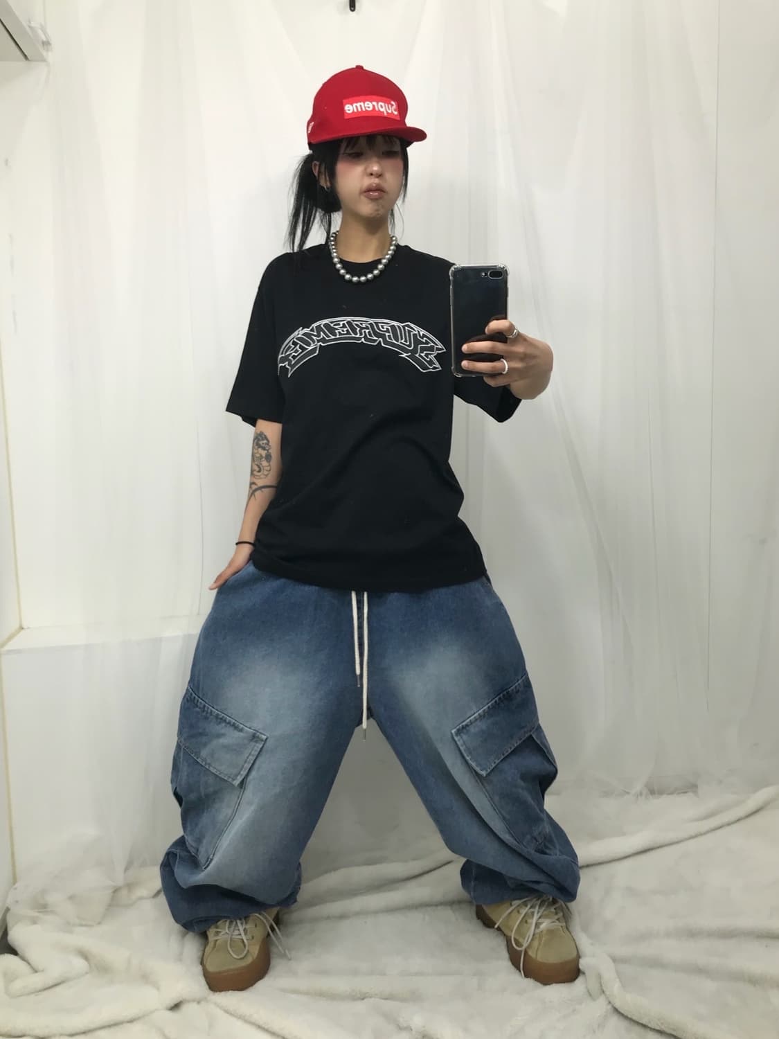 Supreme Applique Arc S/S Top - 22SS 상품이미지2