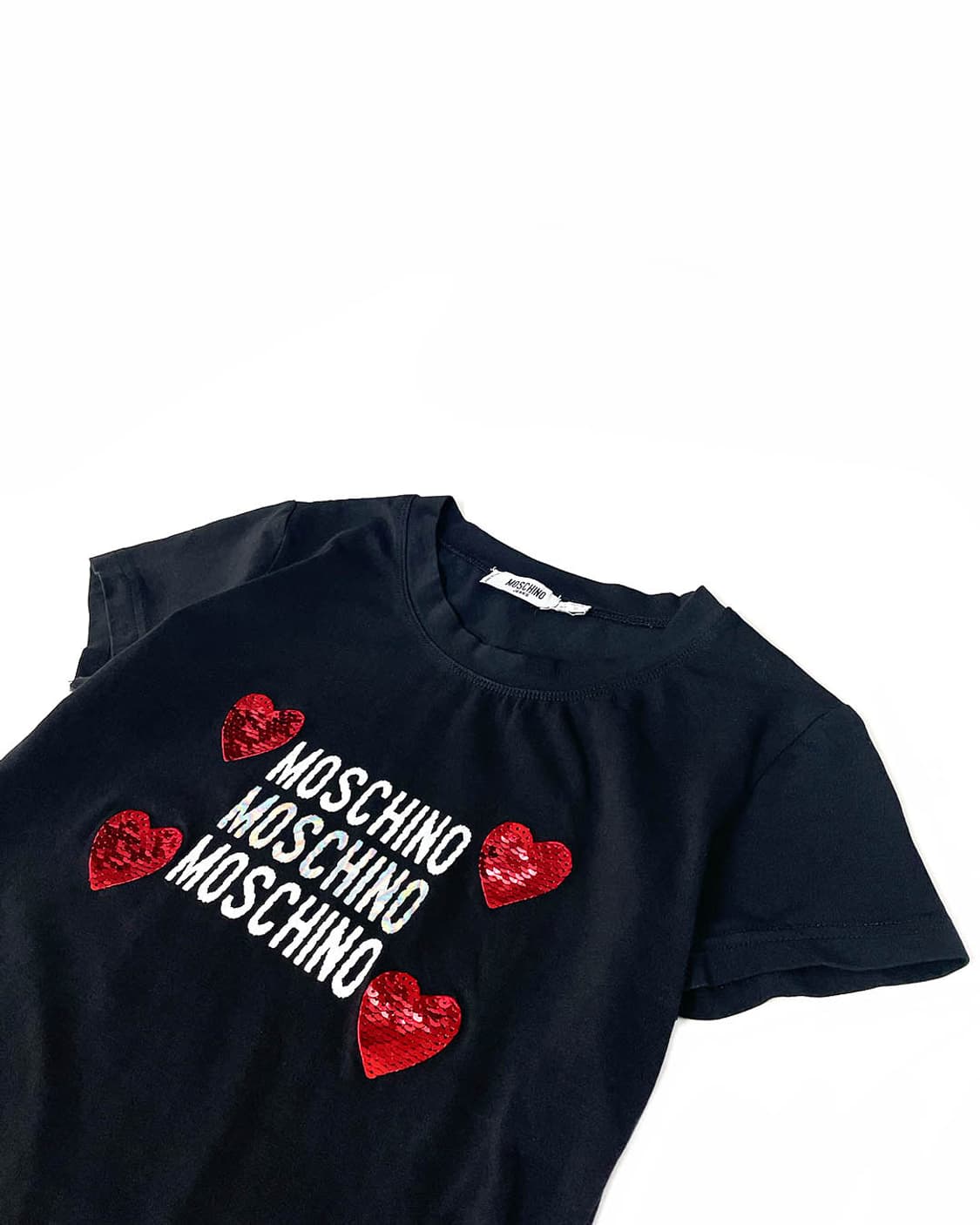 moschino 스펭글 티셔츠 상품이미지3